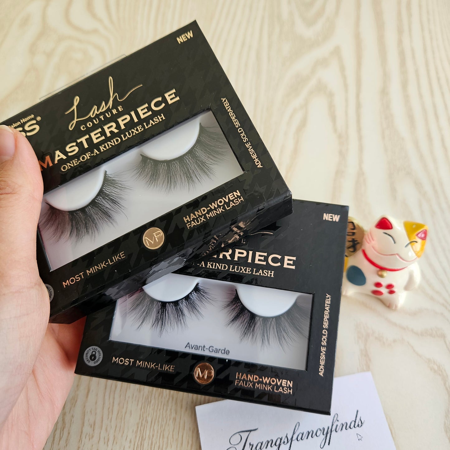 KISS Lash Couture Masterpiece Avant Garde Faux Mink Lashes NIB Lot of 2