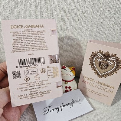 NEW ! 2x Dolce & Gabbana My Devotion EDP Intense Sample Spray .05oz 1.5ml *2025