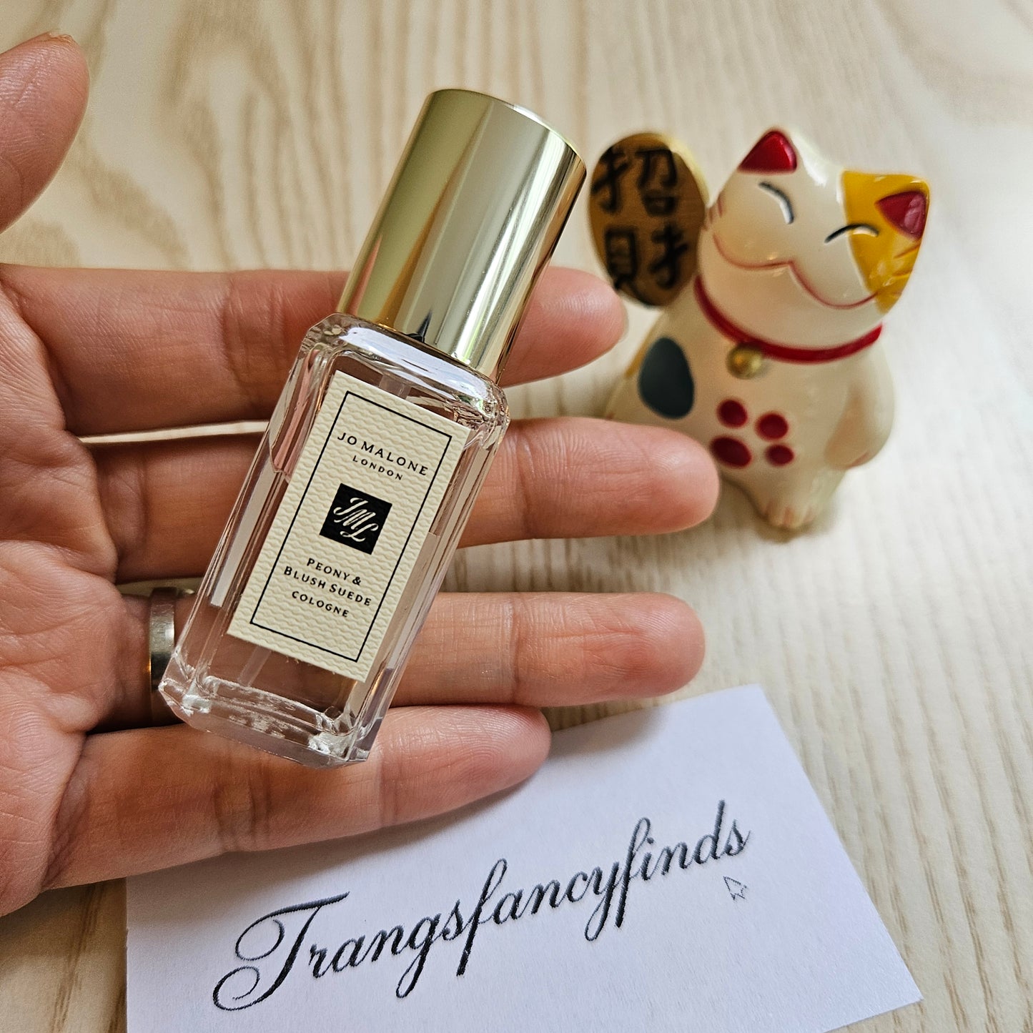 Jo Malone London Peony & Blush Suede Cologne Spray Mini 9mL NWOB Authentic