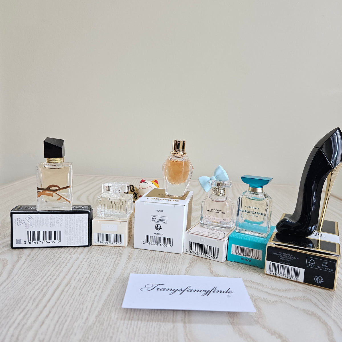 NIB! Big savings! Designer Miniature EDP Perfume Set of 6 mini - Holiday gifts
