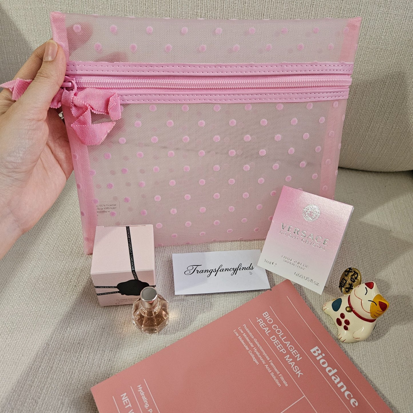 NIB! Good deal! Flowerbomb+ Versace Bright Crystal + Biodance Collage Bundle