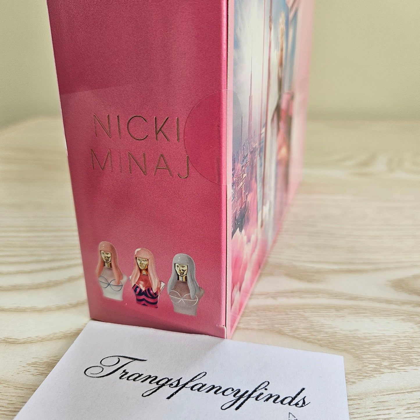SEALED Nicki Minaj Pink Friday 3-Pc Mini Perfume Gift Set 0.25oz Each Dabber NIB