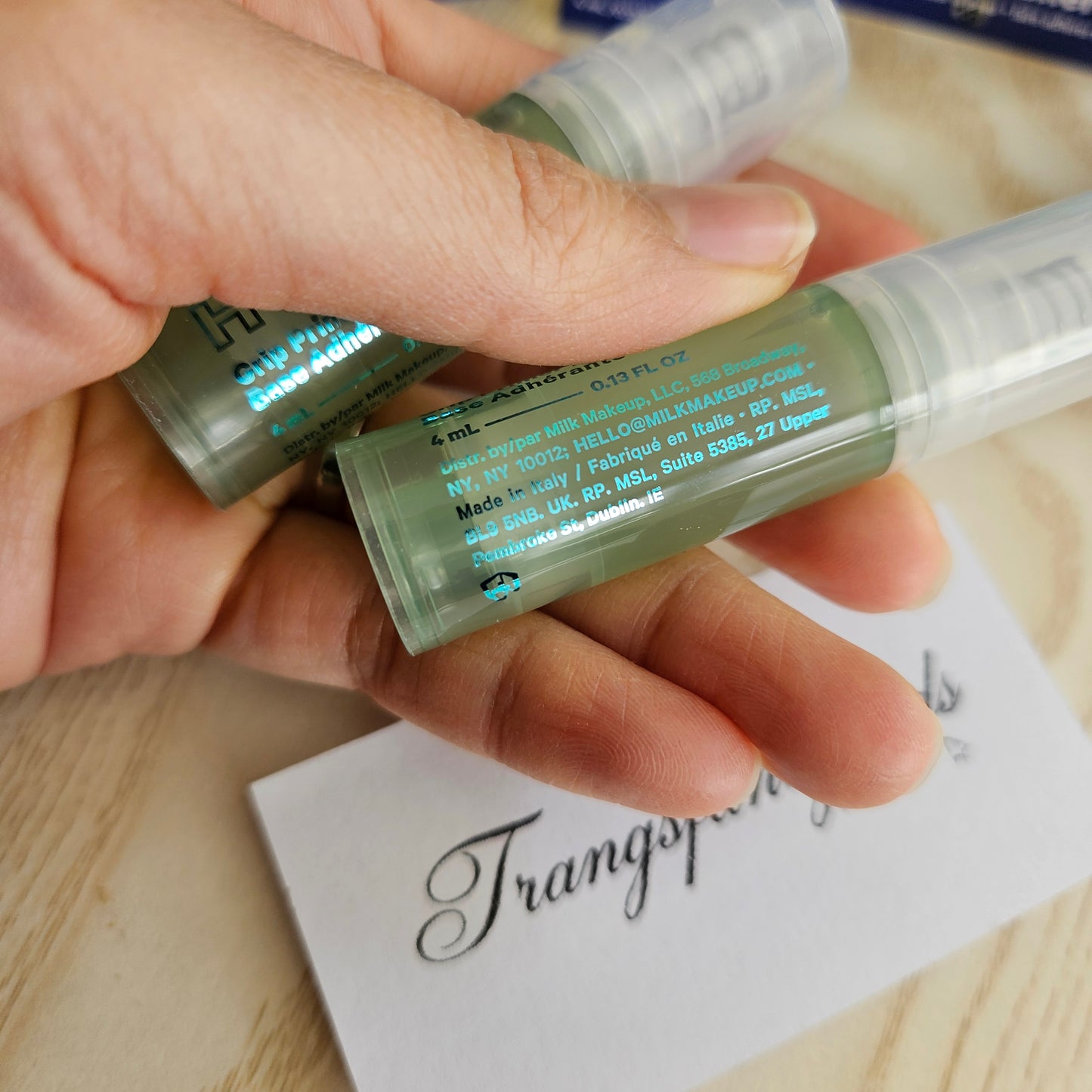 Milk Makeup Hydro Grip Primer Mini Sample 4mL x2 Travel Size NIB