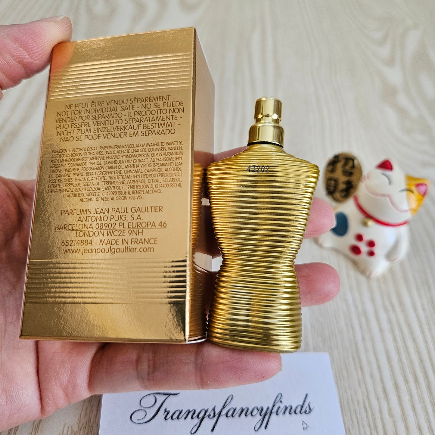Jean Paul Gaultier Le Male Elixir Absolu Parfum Intense 7ml Mini Splash