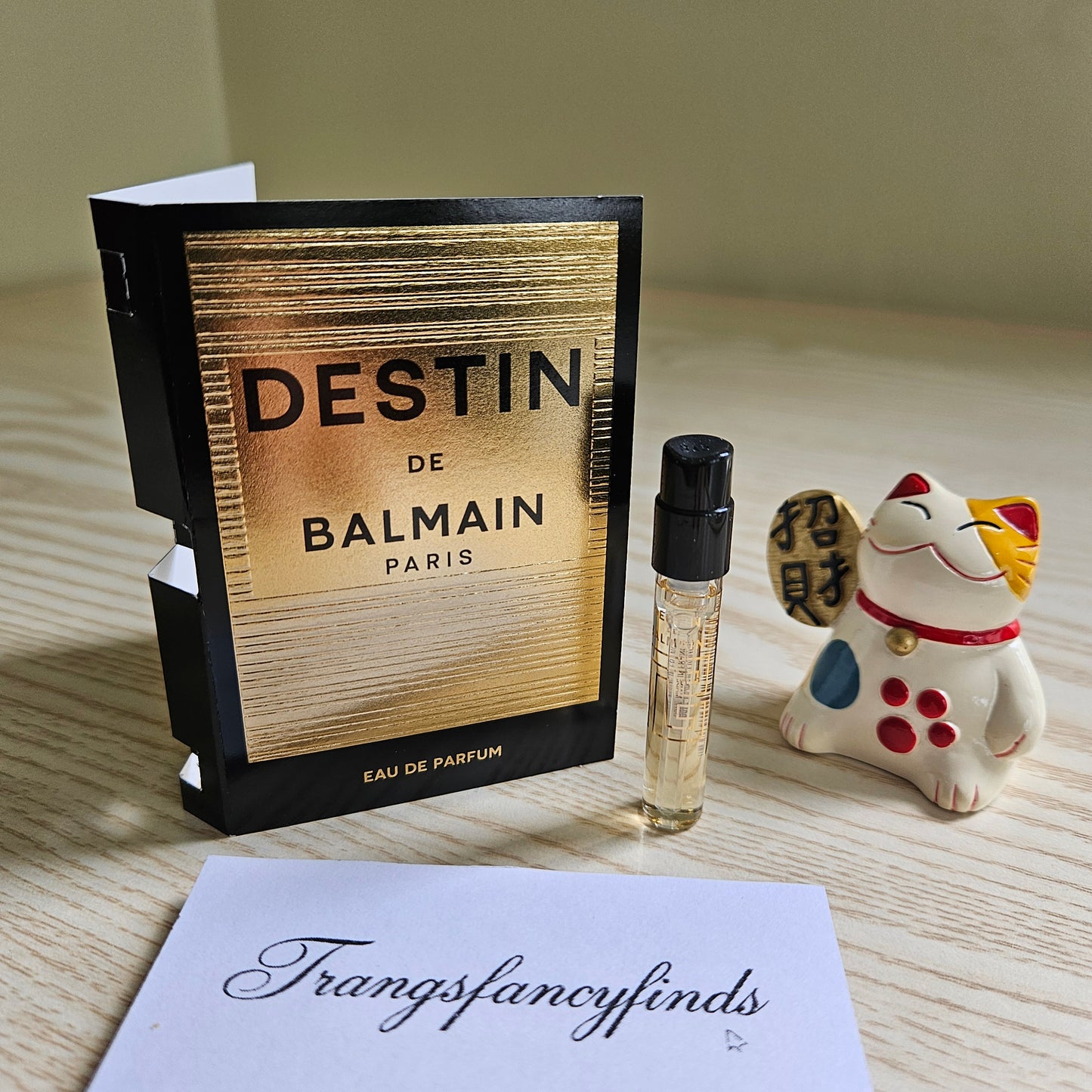 Balmain Paris Destin de Balmain EDP Authentic Sample Vial Spray 1.5mL