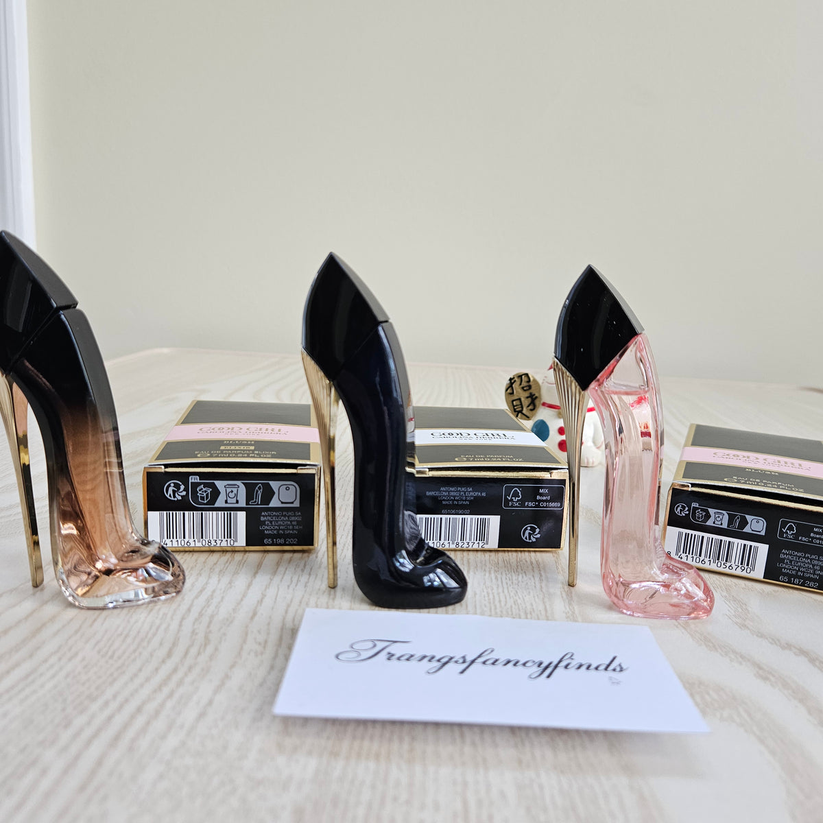 Carolina Herrera Good Girl Mini Set 3pc EDP Blush Elixir 7ml Dabber NIB