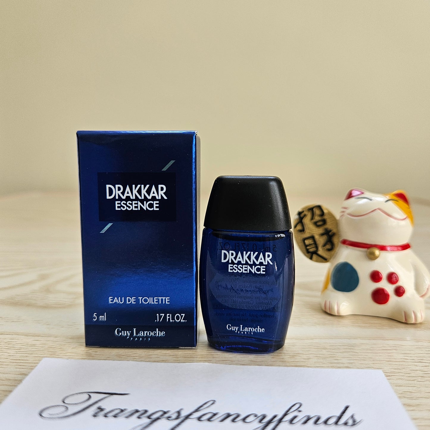 Guy Laroche Drakkar Essence EDT 5ml Mini Splash Dabber Travel Size NIB