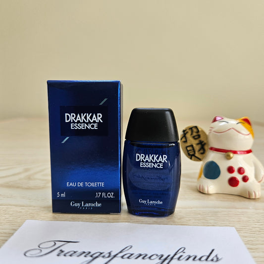 Guy Laroche Drakkar Essence EDT 5ml Mini Splash Dabber Travel Size NIB