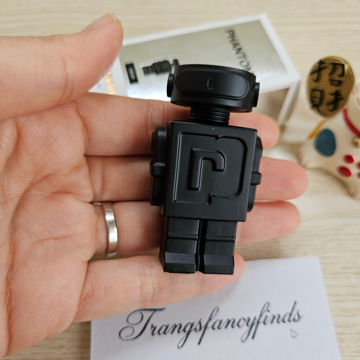 Rabanne Phantom Parfum 5ml Mini Dabber Robot Bottle Men's Fragrance NIB Authenti