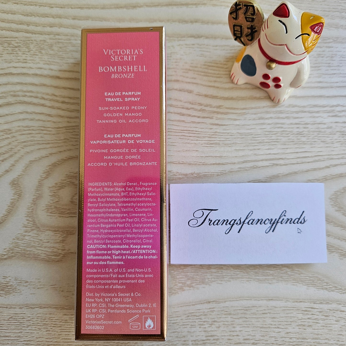 Victoria's Secret Bombshell Bronze EDP Travel Spray 7mL NIB Sealed