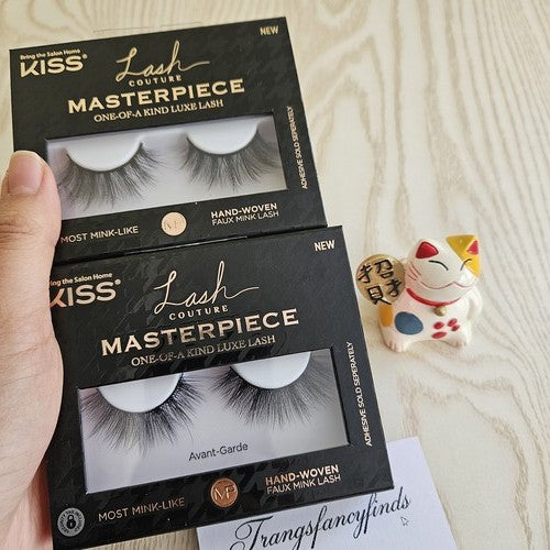 KISS Lash Couture Masterpiece Avant Garde Faux Mink Lashes NIB Lot of 2