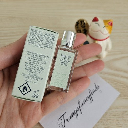 Prada Les Infusions Infusion d'Iris EDP Mini 7.5mL NIB Authentic Travel