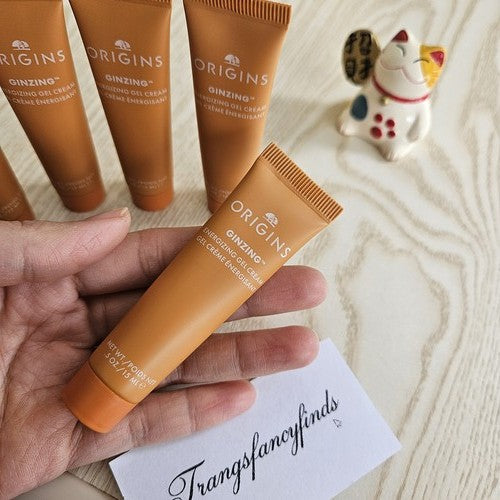 Origins GinZing Energizing Gel Cream 15mL Mini Travel Size Lot of 5 New