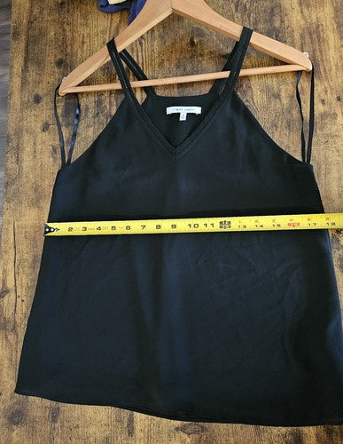 Naked Zebra Black Double Strap Camisole – Women’s Small