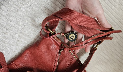 The Sak _ Cute Red Leather  Purse Handbag