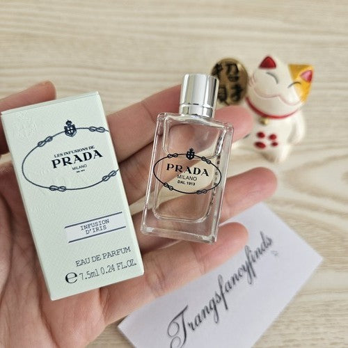 Prada Les Infusions Infusion d'Iris EDP Mini 7.5mL NIB Authentic Travel