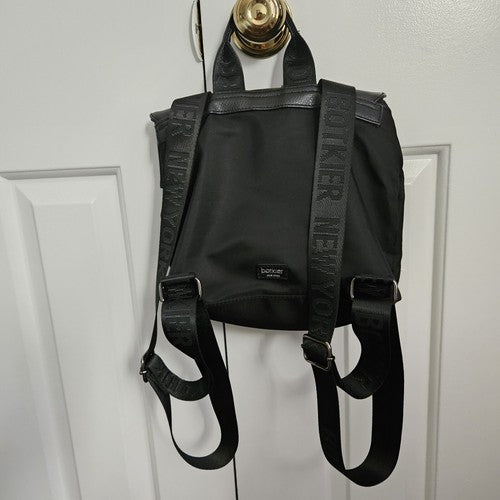 Botkier Black Backpack NewYork Trigger Mini Nylon Leather Great Condition Size S
