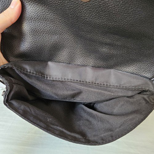 Botkier Black Backpack NewYork Trigger Mini Nylon Leather Great Condition Size S