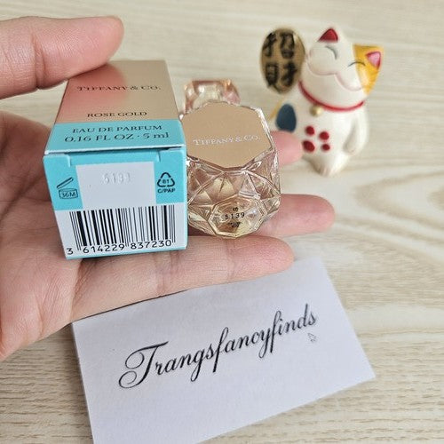 Tiffany & Co Rose Gold EDP Mini Dabber 5mL NIB Authentic Travel Size