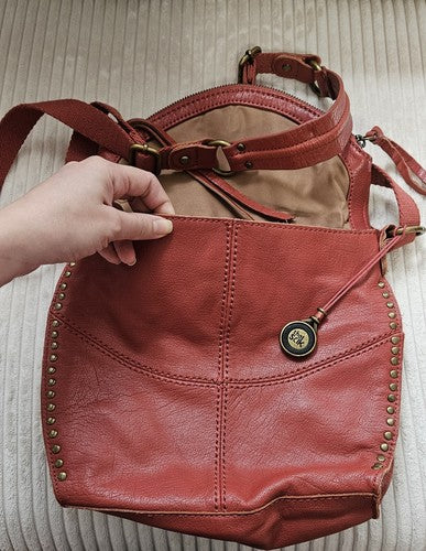 The Sak _ Cute Red Leather  Purse Handbag