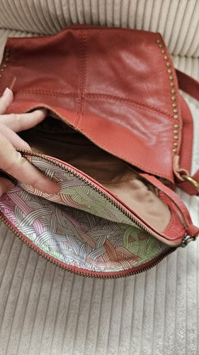 The Sak _ Cute Red Leather  Purse Handbag