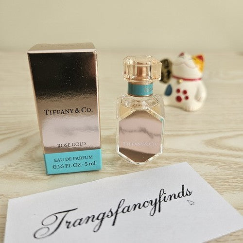 Tiffany & Co Rose Gold EDP Mini Dabber 5mL NIB Authentic Travel Size