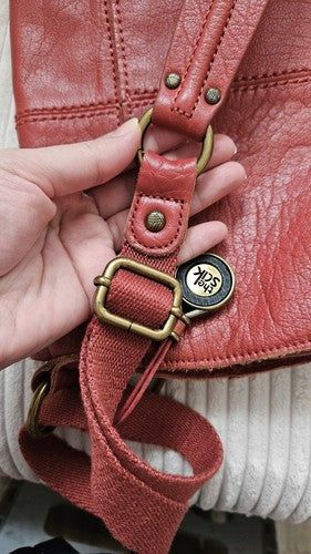 The Sak _ Cute Red Leather  Purse Handbag