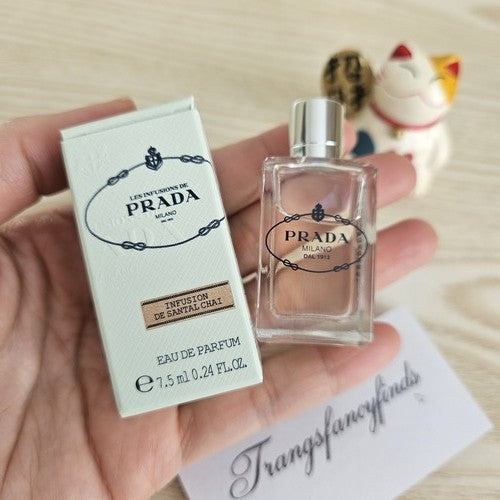 Prada Les Infusions Infusion de Santal Chai EDP Mini 7.5mL NIB Authentic