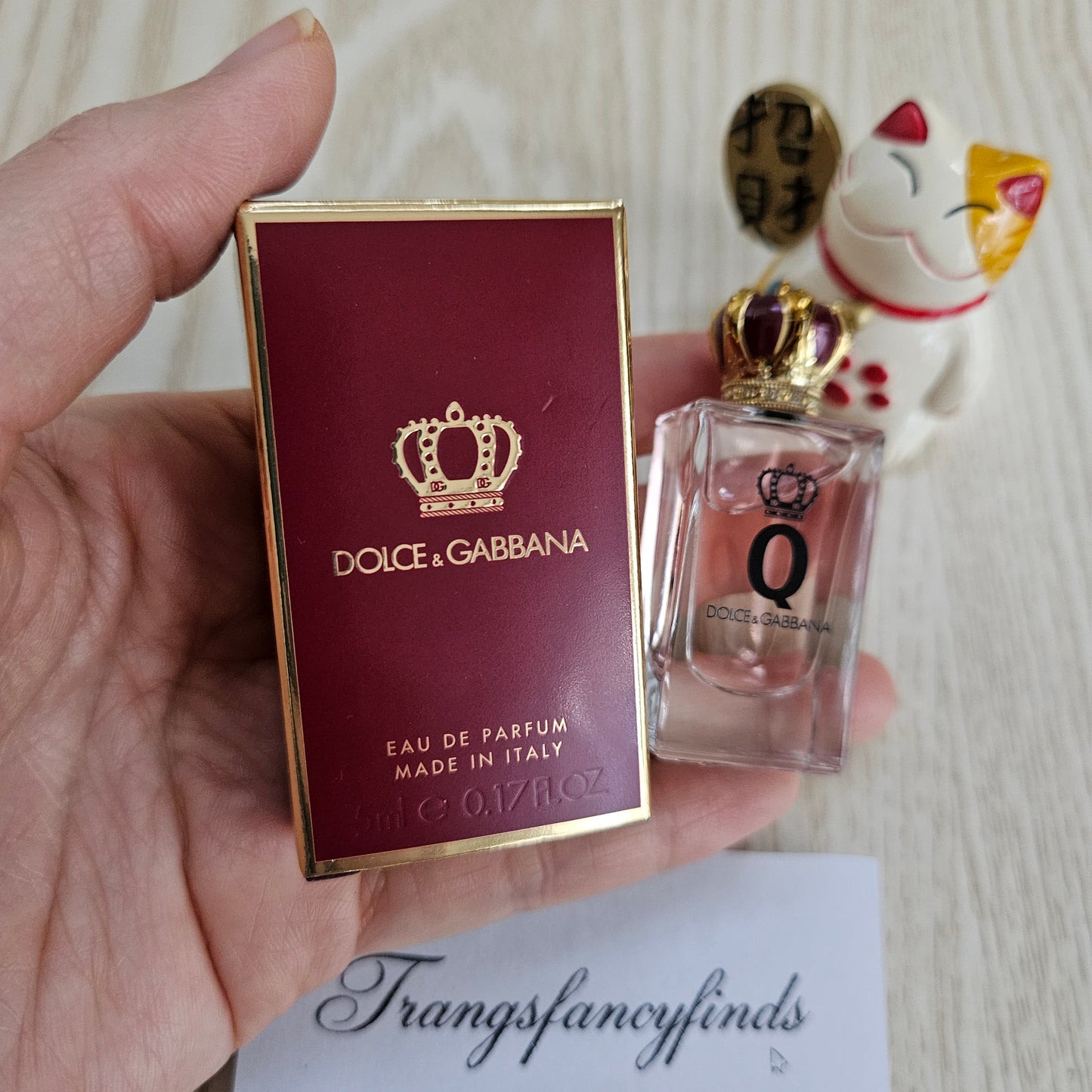 Dolce & Gabbana Q EDP 5ml Miniature Dabber Women's Eau de Parfum Travel Size