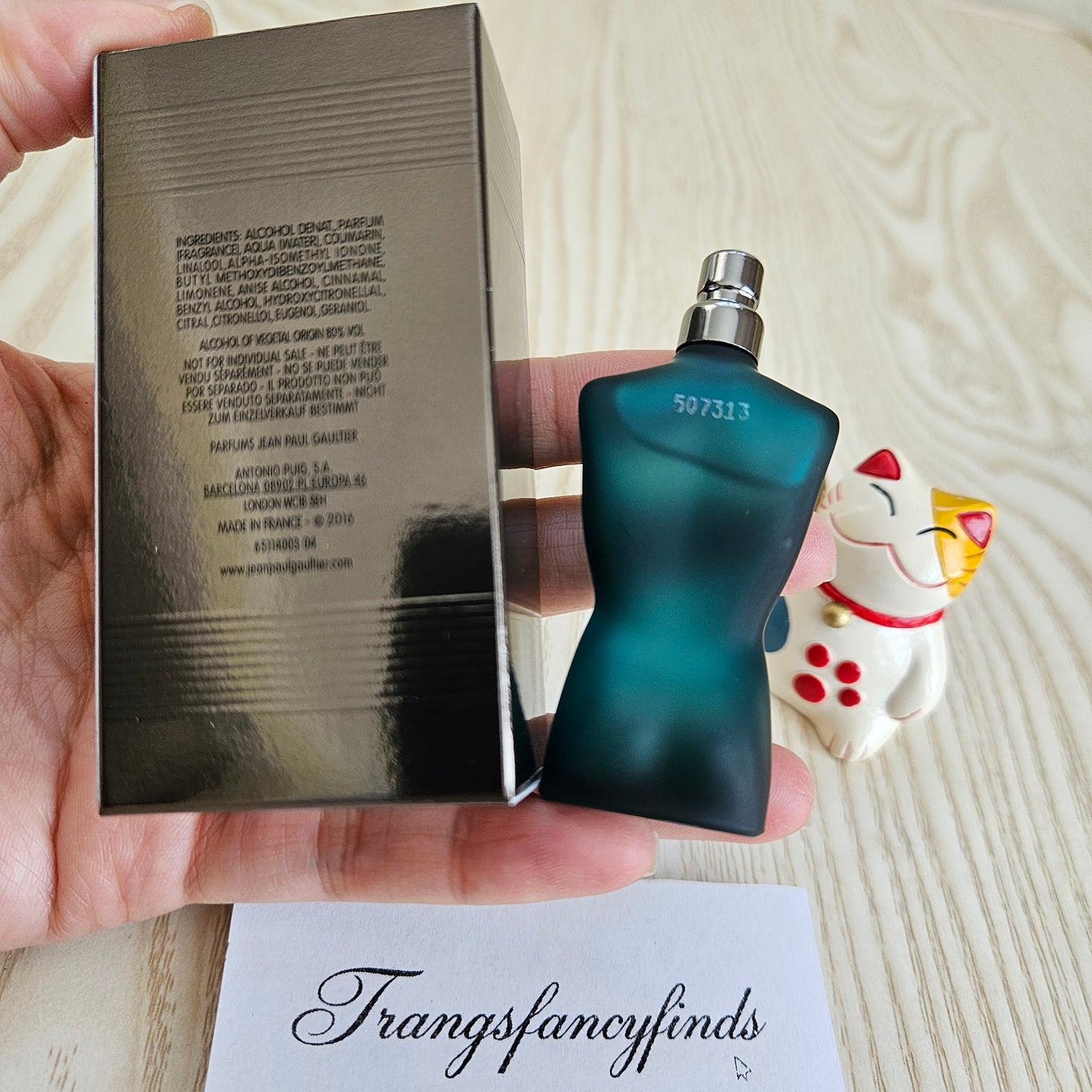Jean Paul Gaultier Le Male EDT 7ml Mini Miniature Travel Splash Dabber NIB
