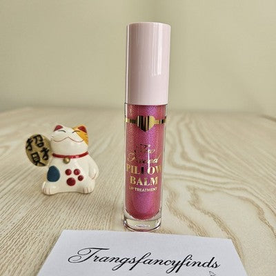 Too Faced Pillow Balm Fairy Kiss 6mL Lip Treatment Gloss NEW No Box Pink Shimmer