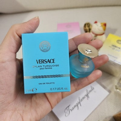 NIB! Versace Women’s Fragrance Mini Gift Set of  5 x 0.17 oz 5ml  Each -Dabber