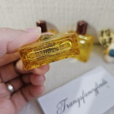 NWOB!  3xVersace Eros Energy EDP  0.17 fl oz 5 ml Travel Mini Dabber Splash