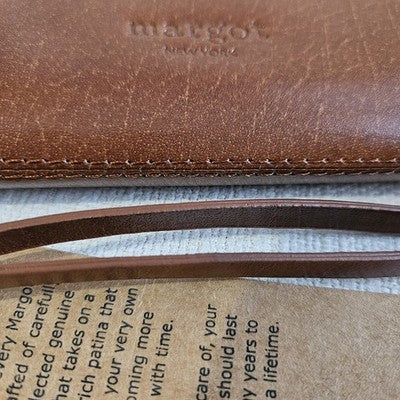 Margot New York Gabby Ziparound Wallet | NWT | 100% Leather | MSRP $50