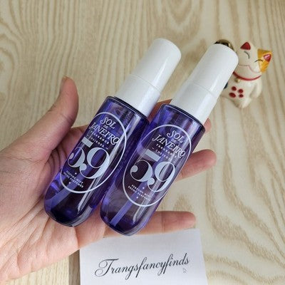 2 x Sol de Janeiro Cheirosa 59 Perfume Mist 30mL Travel Size Vanilla Orchid NEW