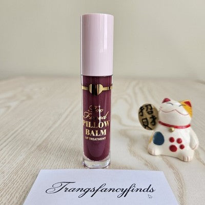 Too Faced Pillow Balm Berry Jam Kiss 6mL Lip Treatment Gloss NEW No Box
