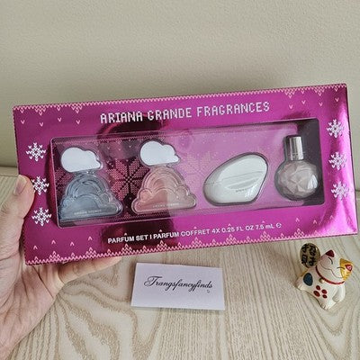 SEAL Ariana Grande Mini Fragrance Set 4pc Cloud + Mod Vanilla +Sweet Like Candy