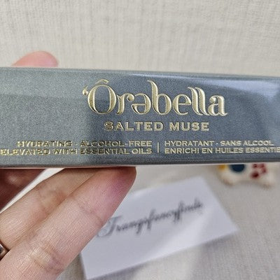 Sealed! Ōrəbella Salted Muse Perfume 0.33 oz / 10 mL Alcohol-Free Travel Spray