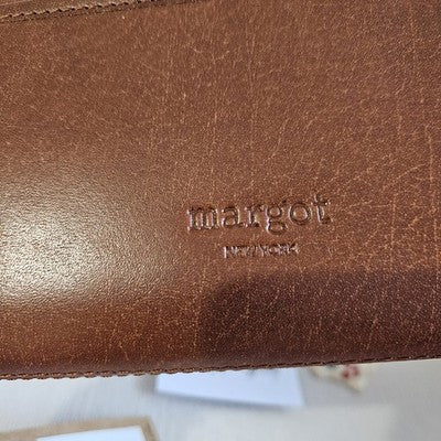 Margot New York Gabby Ziparound Wallet | NWT | 100% Leather | MSRP $50