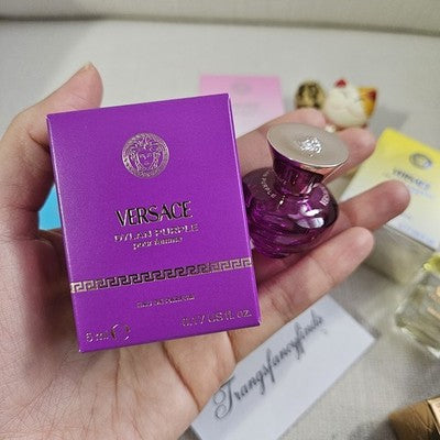 NIB! Versace Women’s Fragrance Mini Gift Set of  5 x 0.17 oz 5ml  Each -Dabber