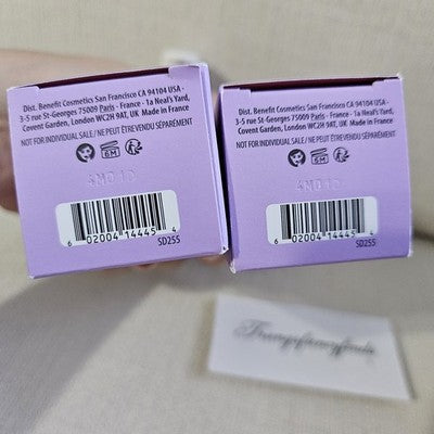NIB! Benefit POREfessional Get Unblocked Cleansing Oil Mini Set 2x 0.67 oz New