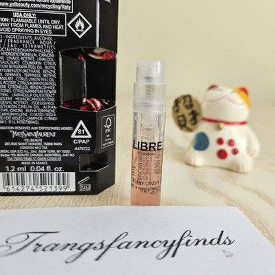 YSL Libre Berry Crush 1.2mL Sample Spray NEW Yves Saint Laurent EDP Fruitee