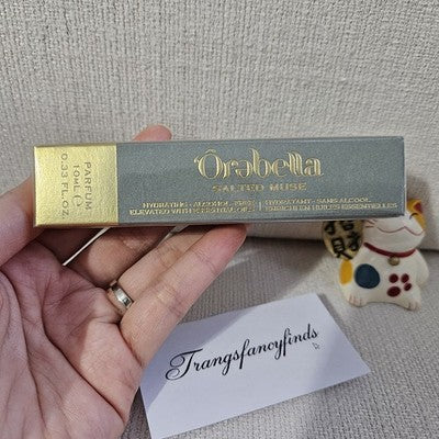 Sealed! Ōrəbella Salted Muse Perfume 0.33 oz / 10 mL Alcohol-Free Travel Spray