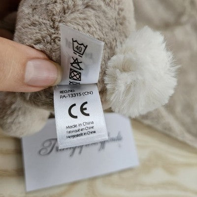 New!Jellycat Southwest Bunny Security Blanket Lovey / Baby Comforter/ Soother