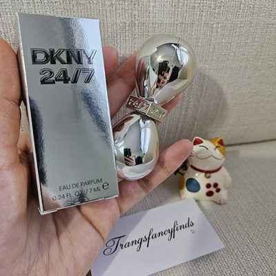 NIB! DKNY 24/7 Eau de Parfum Mini 0.24 oz / 7 mL Travel Size Perfume New
