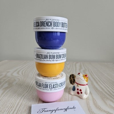 Sol de Janeiro 50mL Mini Cream Set Bum Bum 62 Beija Flor 68 Delicia Drench 59 NE