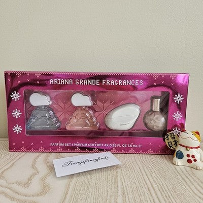 SEAL Ariana Grande Mini Fragrance Set 4pc Cloud + Mod Vanilla +Sweet Like Candy