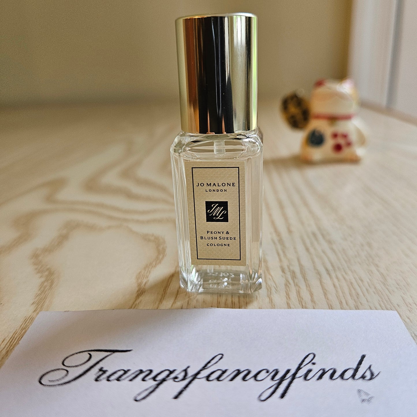Jo Malone London Peony & Blush Suede Cologne Spray Mini 9mL NWOB Authentic