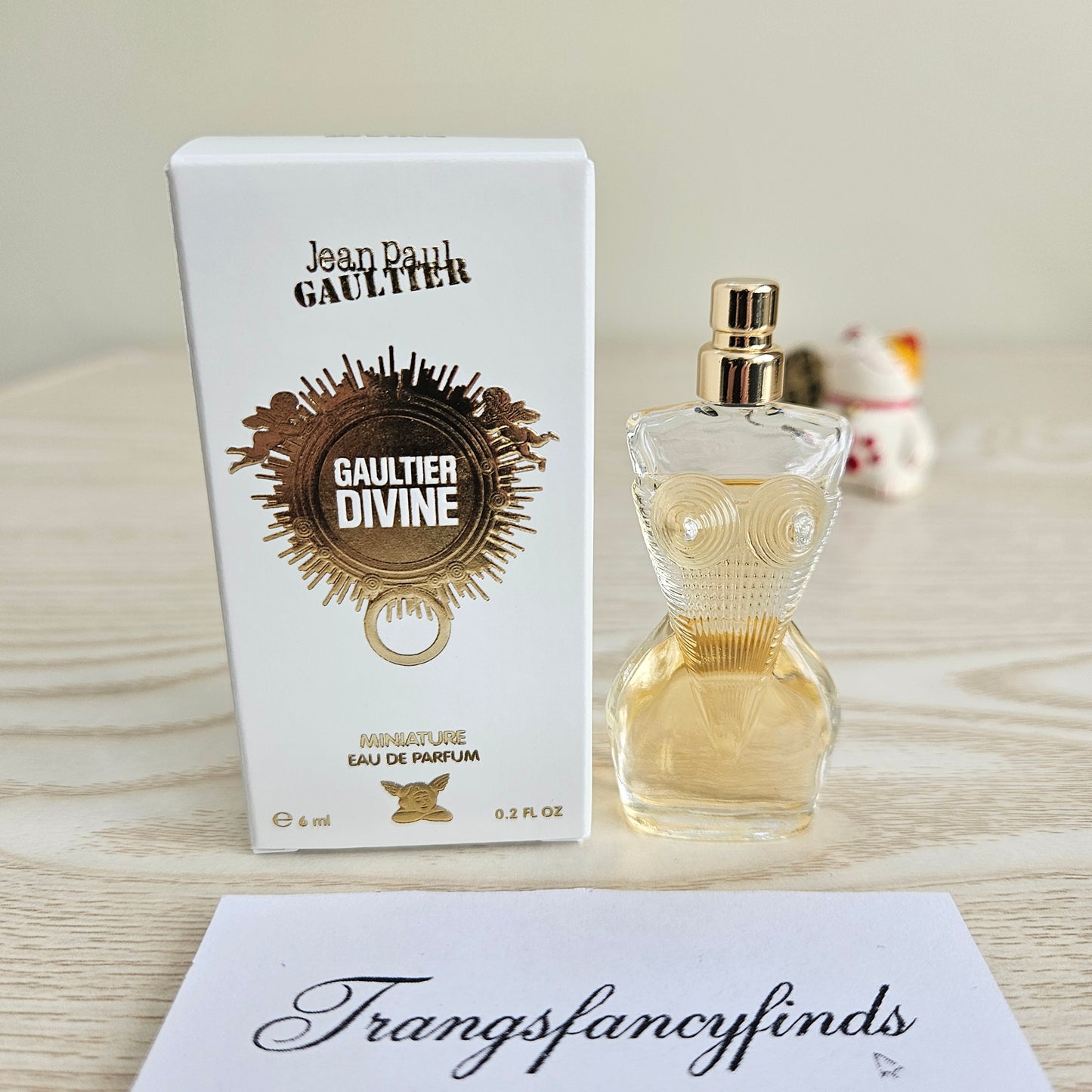 Jean Paul Gaultier Divine EDP Miniature 6mL 0.2oz NIB Authentic Mini