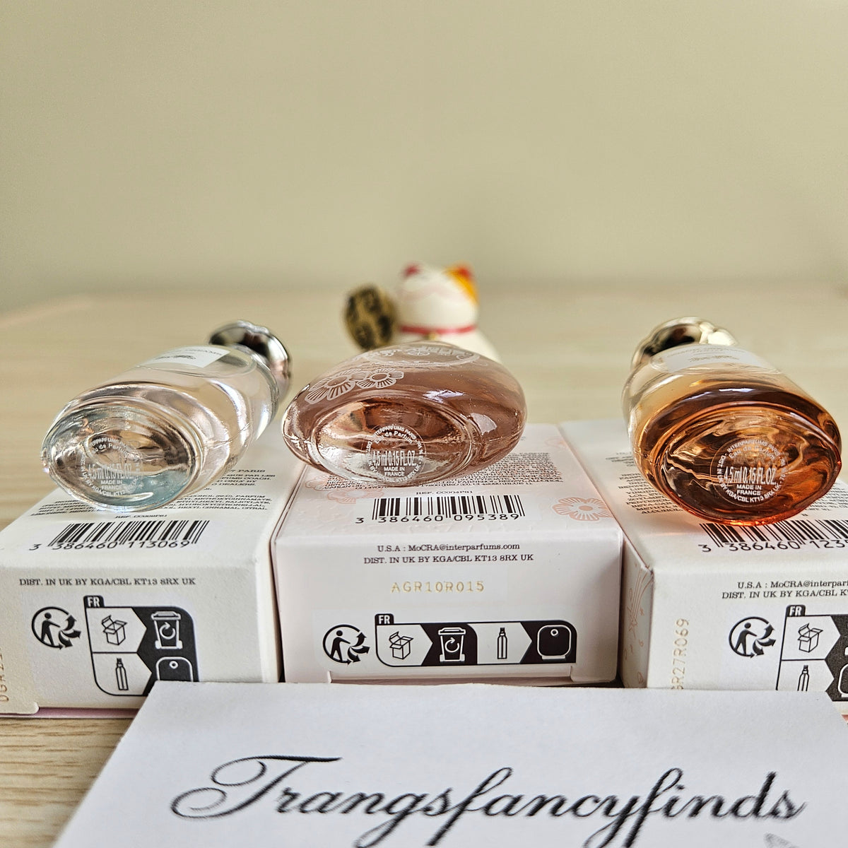 NIB! Coach Dreams + Floral + Dreams Sunset EDP Mini Set 3pc 5ml Dabber Miniature